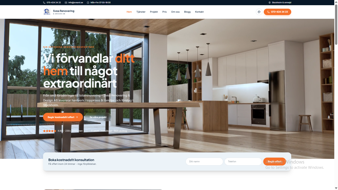 Svea Renovering