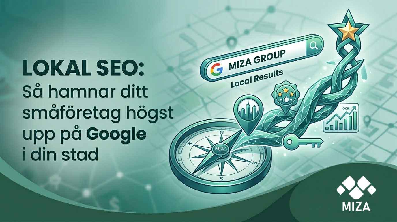 Så hamnar ditt småföretag högst upp på Google i din stad